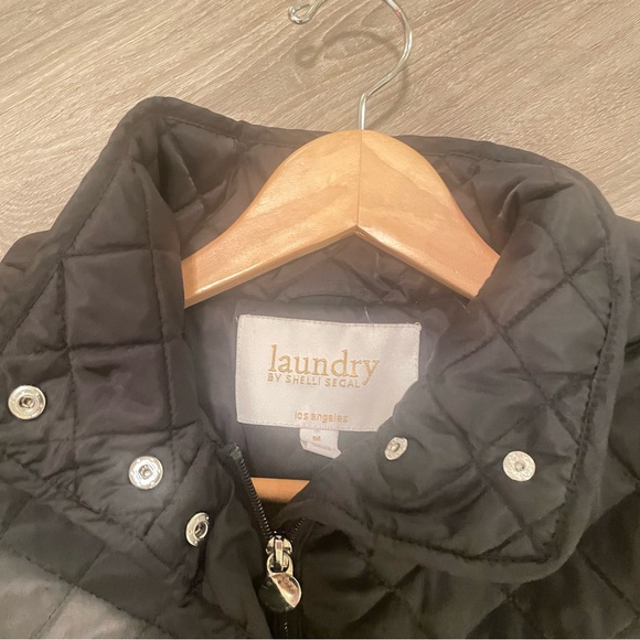 Black Quilted Jacket - Picture 2 of 3